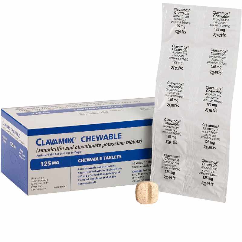 Amoxicillin Trihydrate And Clavulanate Potassium Tablets For Dogs_ Side Effects_ Risks _ Information
