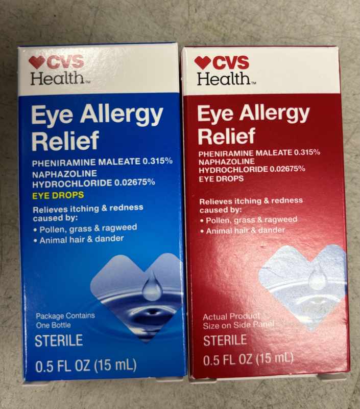 Allergy Eye Drops at CVS