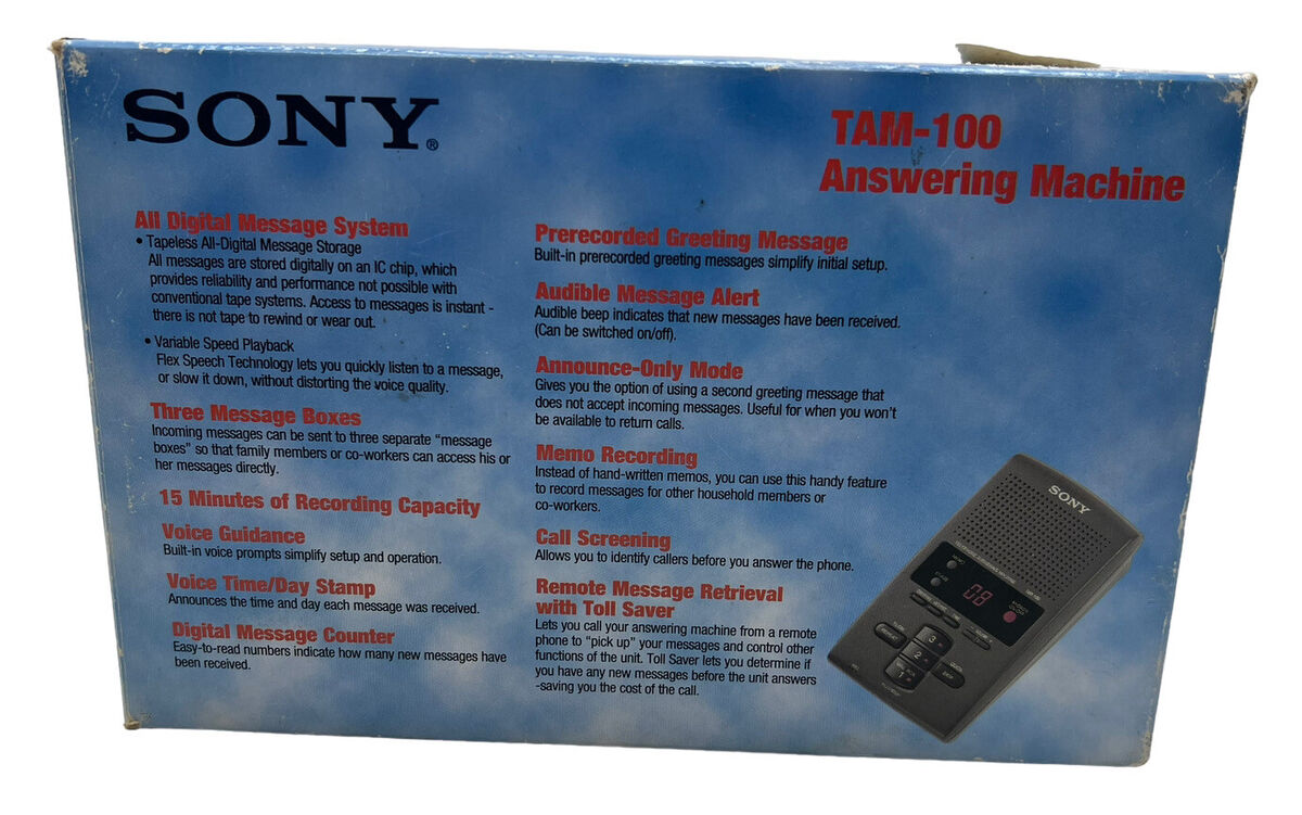 Answering Machine With Announce Only Option