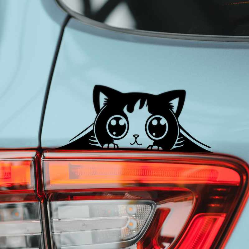 Cat Car Decal