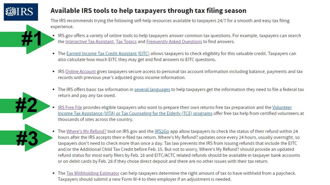 Free Answers To Tax Questions