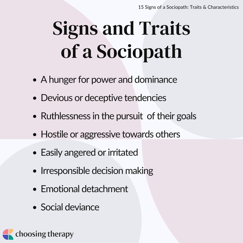 The 16 Traits of a Sociopath