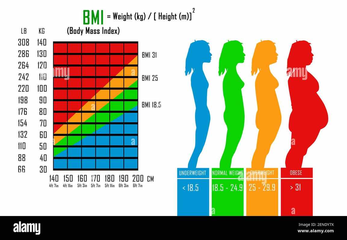 Women_s BMI Calculator Chart