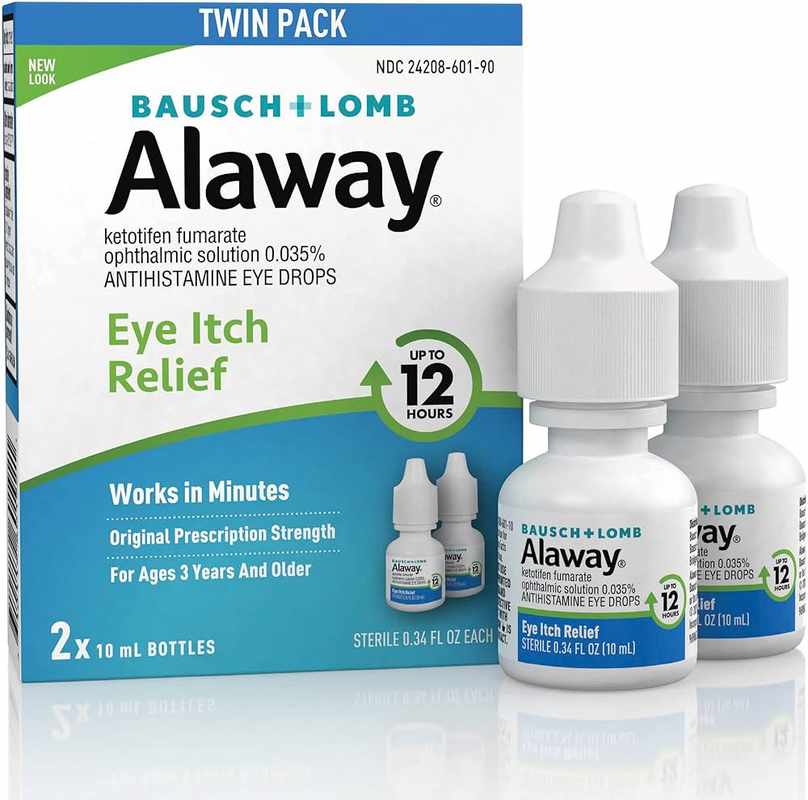 Bausch Lomb Alaway Antihistamine Eye Drops - 0_34 Ounce Bottle Twinpack