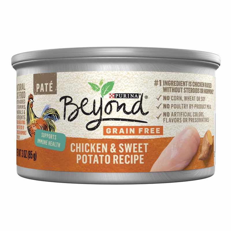 Beyond Cat Food with Chicken and Sweet Potatoes