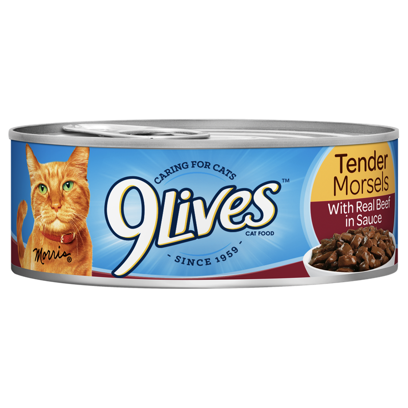 Cat_s 9 Lives Tuna and Egg Canned Food