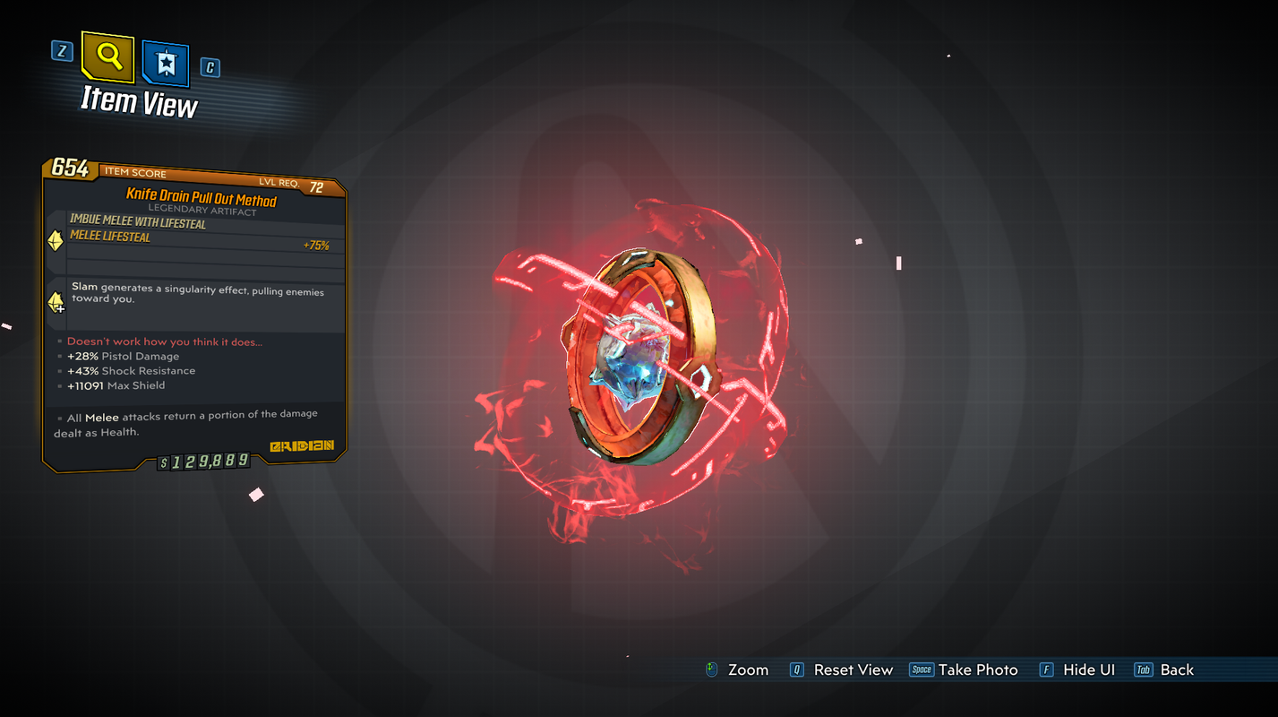 The Borderlands 3 Pull Out Method